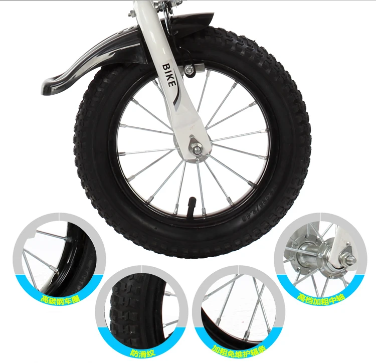 Factory Price Children Bicycle Boys Girls Pupil Cycling With Training Wheel With Carbon Steel