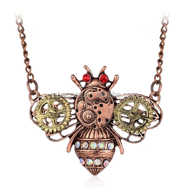 Steampunk Machinery Antique Punk Chain Necklace Jewelry Choker Pendants