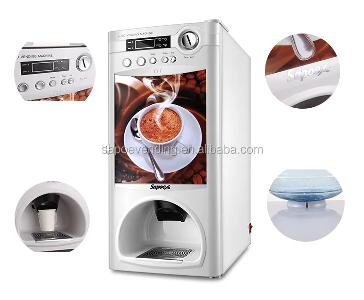 Cheapest Vending In Cup Hot Drinks Coin Operated Premix Tea Coffee