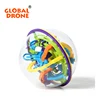 Global Drone 158 Steps 3D Magic Puzzle Game Magnetic Balls IQ Balance Toy Educational Classic Kid Toys Maze Ball