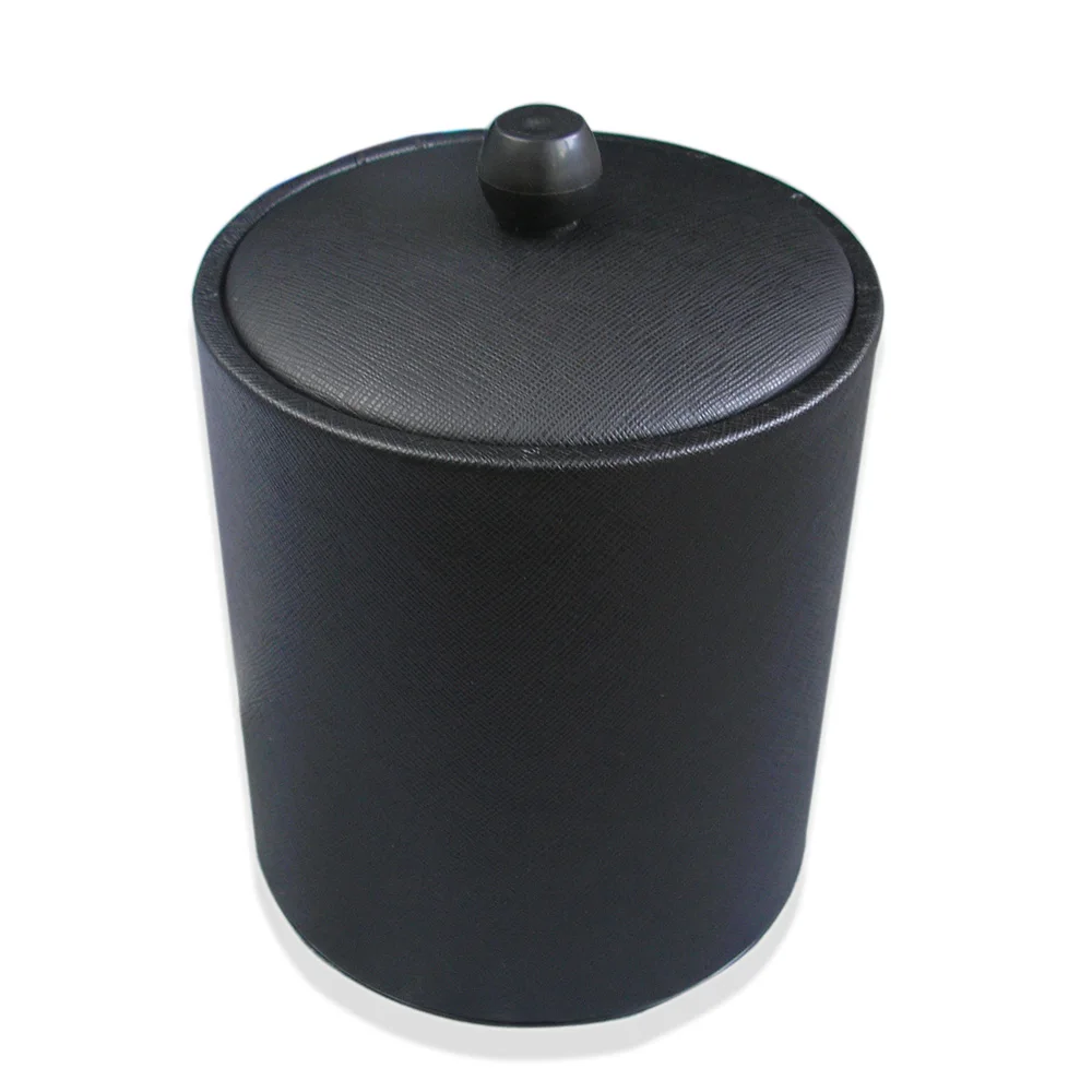 Combination Series Leather Products For Hotel Large Leather Ice Buckets