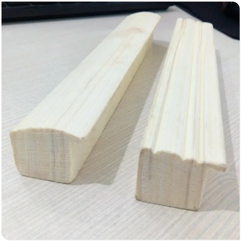 Half round wood mouldings