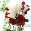 Shininglife Brand wholesale artificial PU flower calla lily artificial for wedding decoration