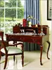 Queen Anne Rococo Style Furniture, Study Room Furniture Set-Writing Table Desk & Chair, Classical British Royal Furniture
