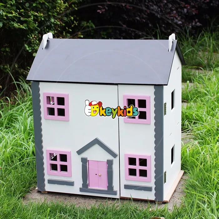 Wholesale Antique Kids Wooden Victorian Dollhouse Beautiful Children