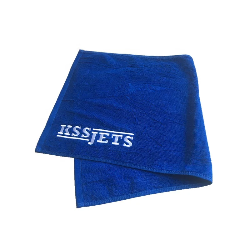 100% Cotton Gym Towel With Custom Logo Embroidered - Buy High Quality ...