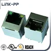 RJ45 Single Port Integrated Magnetics Connector HR871190A