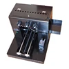 A4 Flatbed UV digital printer with white UV ink for phone case, cards,tubes, TPU,PVC PC, acrylic,leather