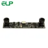 ELP 720P Cmos OV9712 sensor Mjpeg YUY2 dual lens stereo usb camera module with UVC for Robot vision