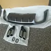 Rear Diffuser for Audi A5 Upgrade to S5 for 2016 2017 2018