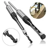 10mm/16mm Square Hole Mortiser Drill Bit Mortising Chisel Woodworking Electric Drill Tools
