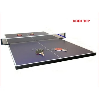 full size table tennis table size