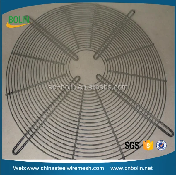 Condenser Fan Guards Cover Stainless Steel Fan Guard Grill Silver 140mm