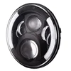 Guangzhou auto parts 50W High low Beam round 7'' led headlight motorcycle halo ring led headlight 7 inch head light for car