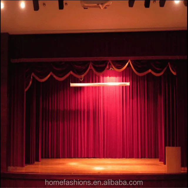 BLACKOUT FABRIC Stage and Theater Draping Curtains Exhibitions 3 colours