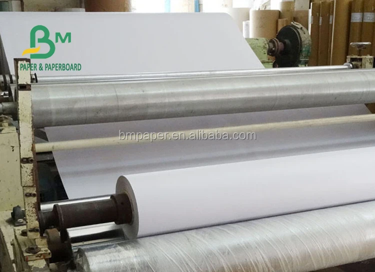 24'' 36  × 50m Plain CAD Drawing Paper Roll For Apparel Factory 80GSM