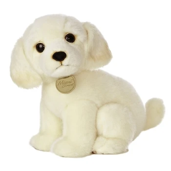 chien en peluche realiste