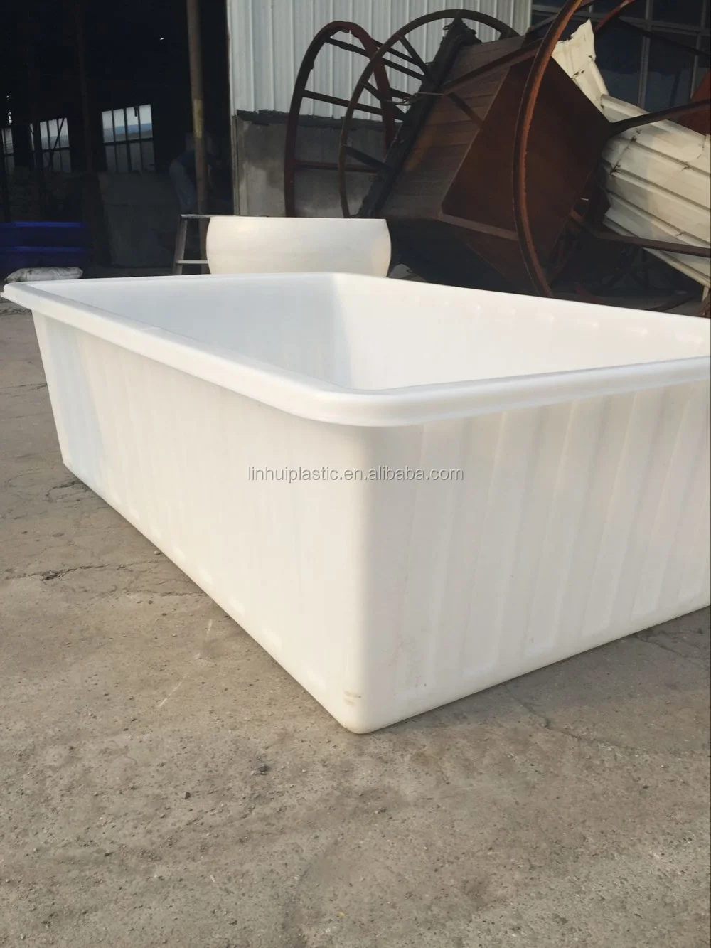Poly Stackable Plastic Tub With Drain Buy Plastic Tub With Drain