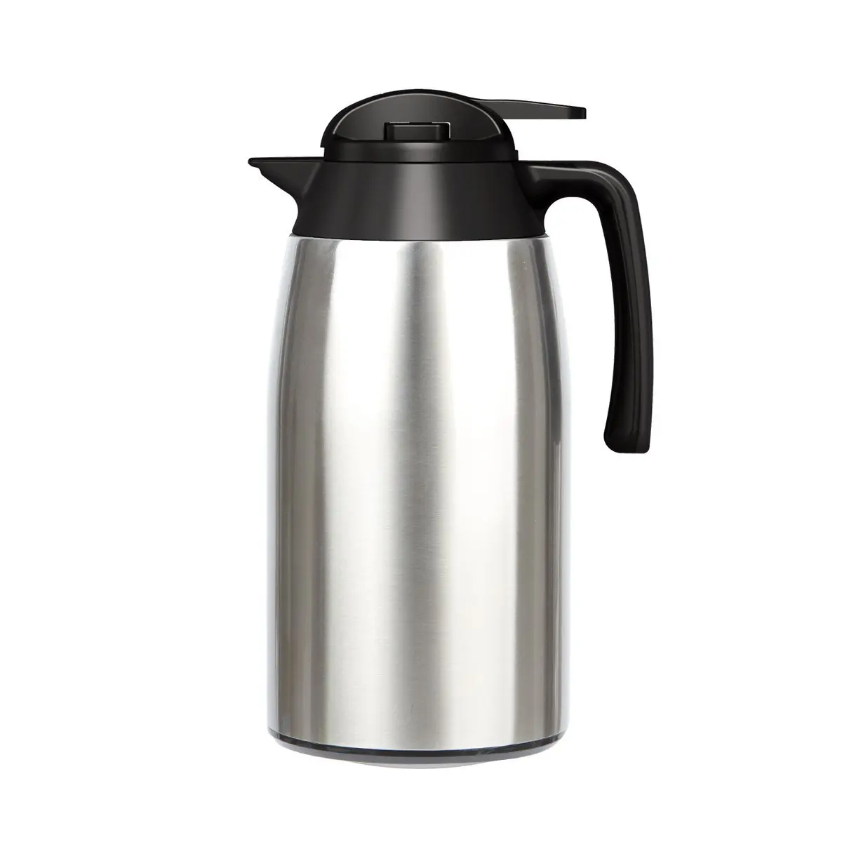 Coffee, Tea & Espresso 64 Oz 18 10 Stainless Steel Coffee Carafe Glass 