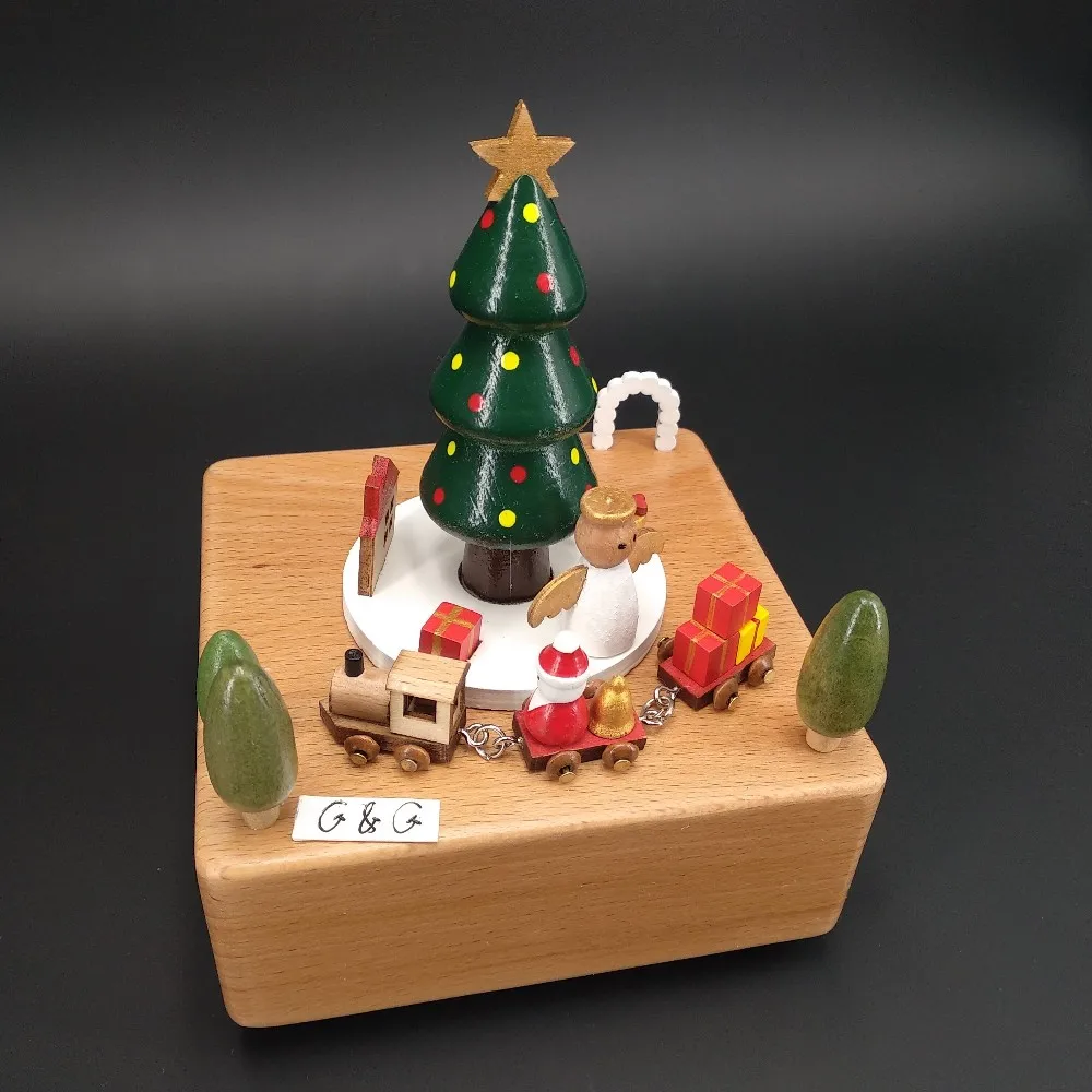 lego christmas tree music box