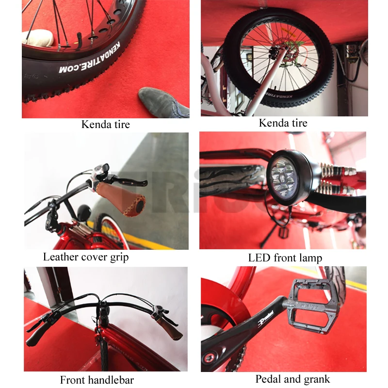 4.0 tire electric kit for bike