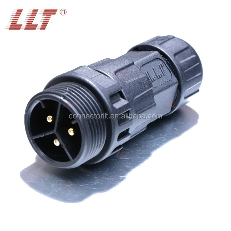 M25 3pin Factory Direct Sale Waterproof Connector IP67 Ip68, View Ip68 ...