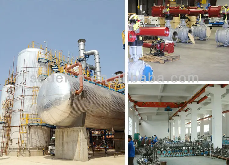 Flange 6 Inch Gate Valve Wedge Disc Industrial Valve