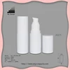 White cream pump 20 / 410 size with solid white PET bottle 30 ml