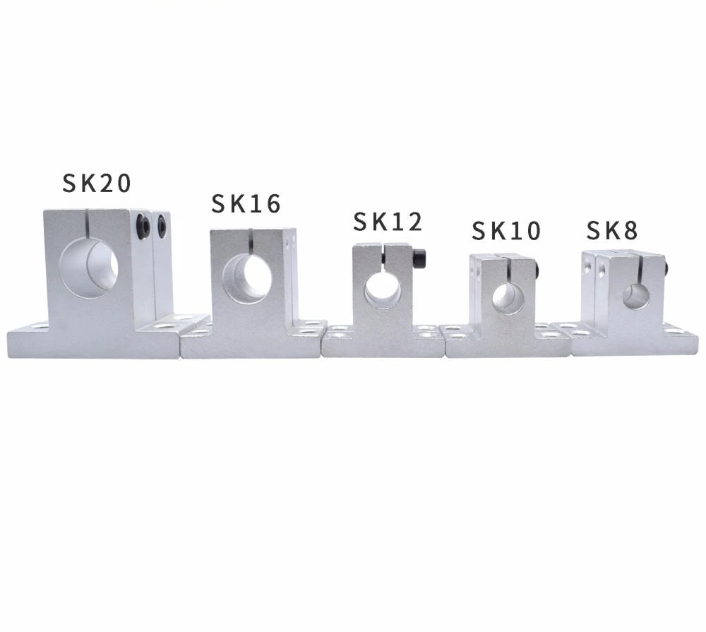 Halterungen SK8 SK10 SK12 SK16 Guides Linear Rail Shaft Unterstützung Xyz Table 