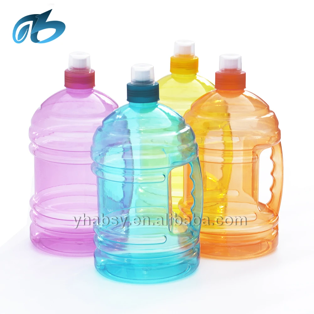 Disesuaikan profesional botol air kendi air plastik olahraga 2 liter besar 2.2l