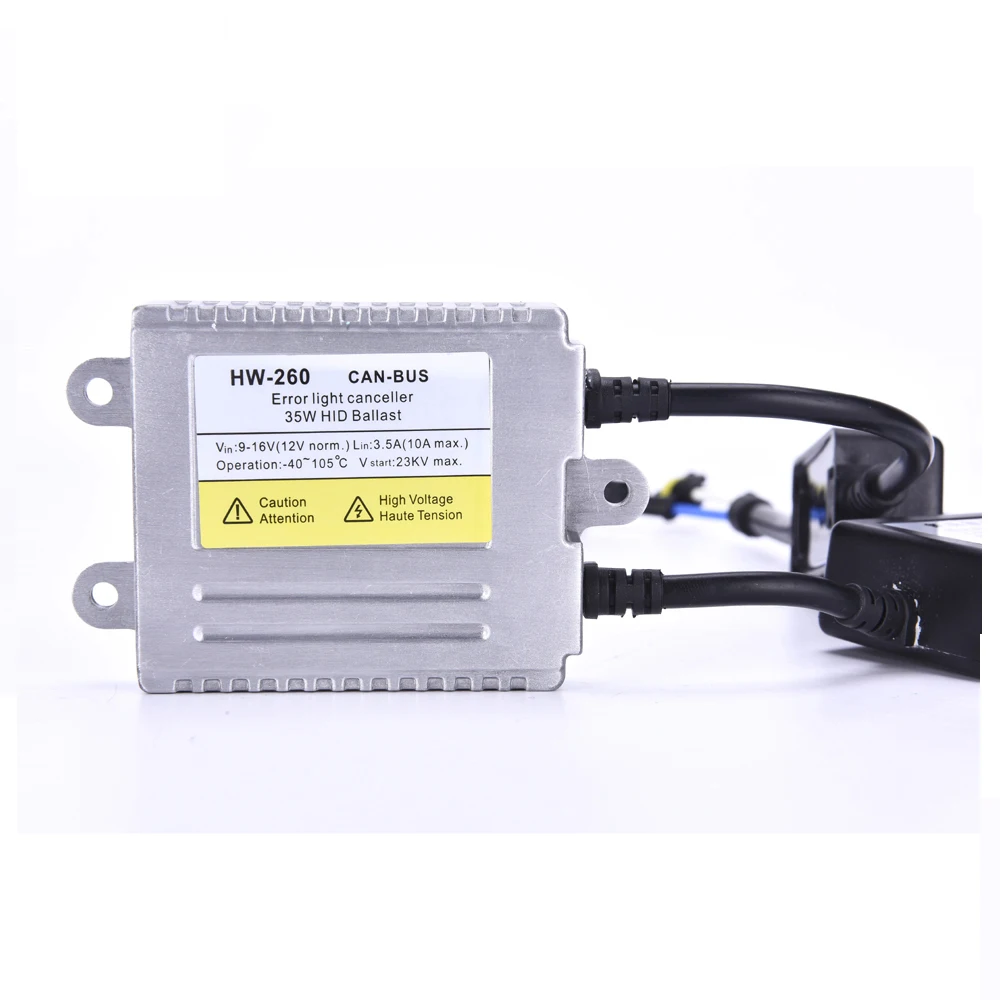 35W HID Conversion Kit CANBUS Ballast Error Light Canceller Replacement For Auto