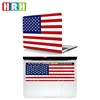 2 in 1 National Symbol Pattern Laptop Shell And silicone case for macbook Skin For Macbook Pro 13 15 17 Touch bar A2159 2019