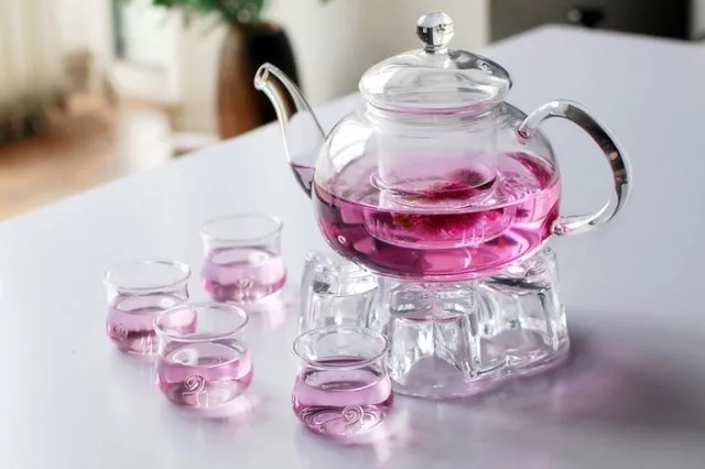 France famous Dried Flower tea / Herbal Tea ,Pink Rose Flower Tea - 4uTea | 4uTea.com