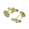 China Cheap Gold Plated Cuff Link Backs Button Cufflinks