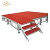aluminum stage adjustable height portable stage platform factory price