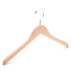 Wholesale high quality new design multi functional clothes shirt wooden hanger for women