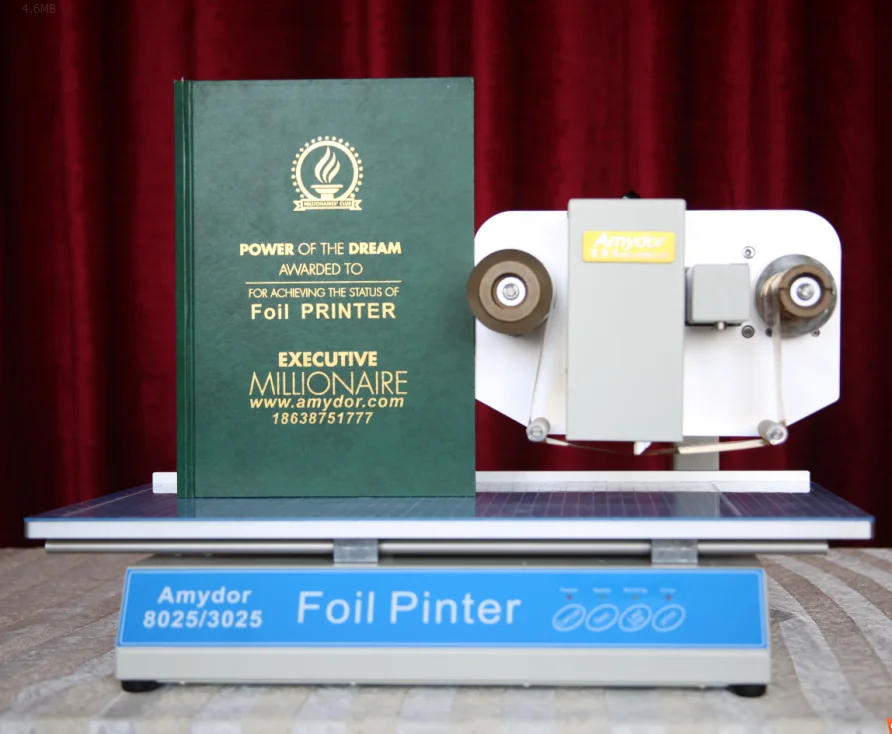 High Quality Digital /electric/automatic Flat 3025 Hot Stamping Gold