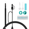 6 LEDs HD Visual Ear Canal Cleaning Tool Ear Pick 0.3 MP Camera Scope Earwax Removal Inspection Camera Endoscope Kit