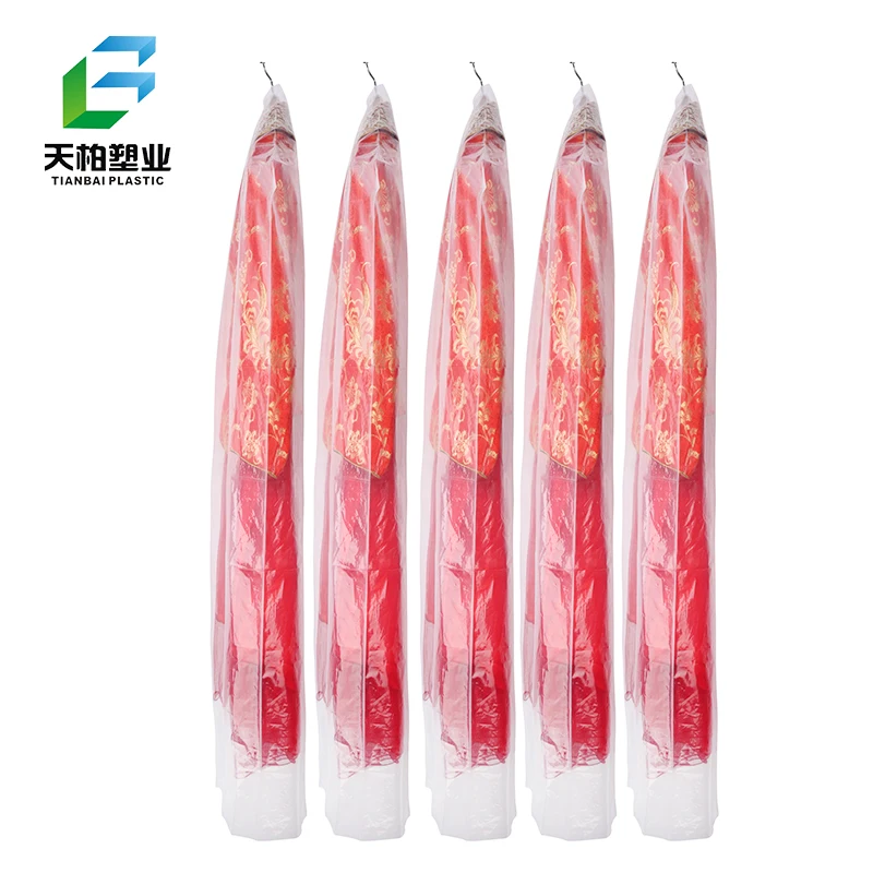 Newest Design Plastic Cover For Dress,For Storage Plastic Cover For