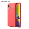 360 full protective luxury soft pu leather phone shell case For Samsung Galaxy M20 back cover