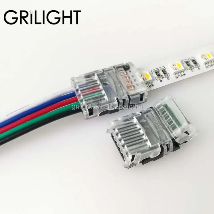 ws2812 smd 5050 led strip connector with electrical wiring connectors