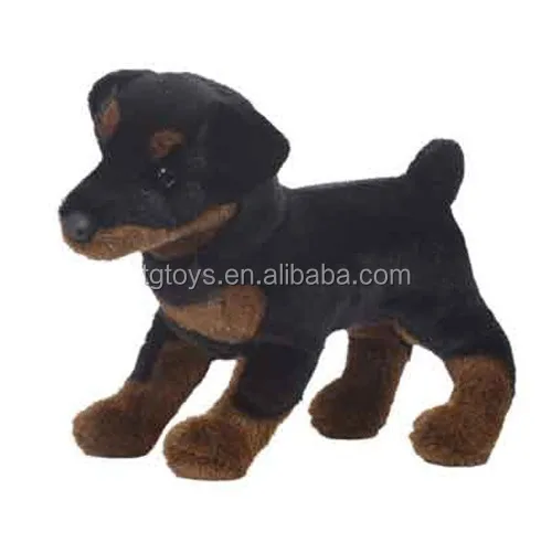 peluche chien rottweiler