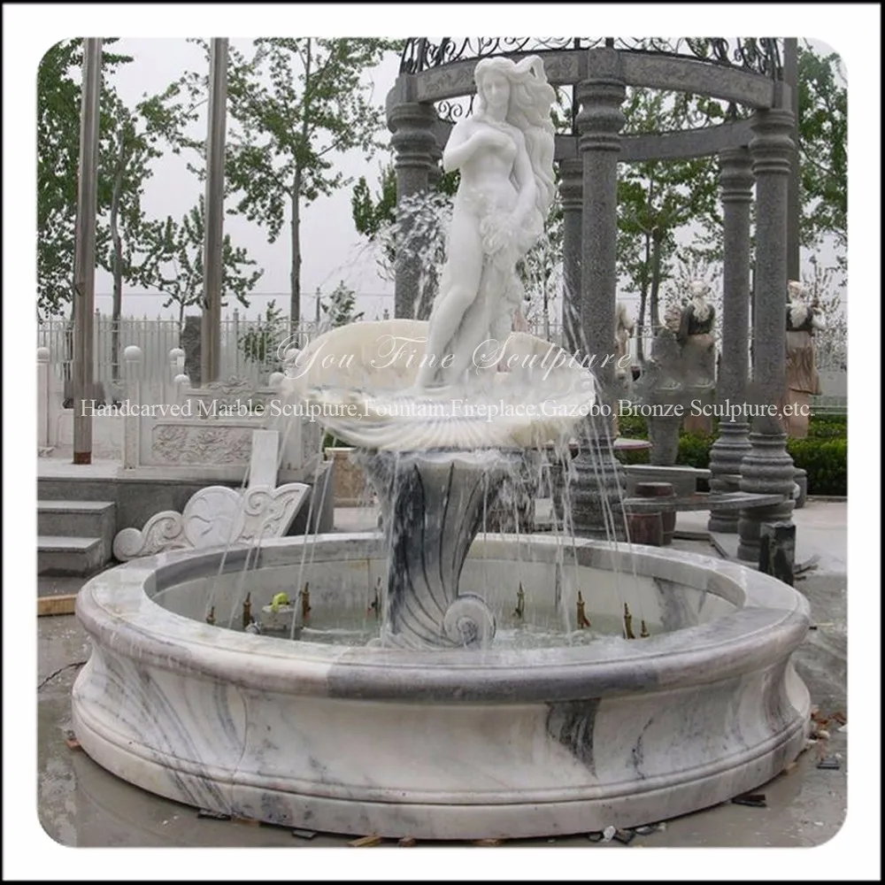 White Marble Birth Of Venus Statue Water Fountain - Buy Venus Statue ...