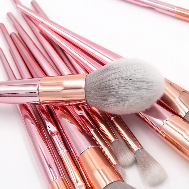 DHL Free shipping Professional Foundation Brush 10 colors Makeup Brushes Set cosmetic Tools Kit 10pcs Makeup Brushes Set