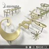 New design custom make metal letter logo for brand
