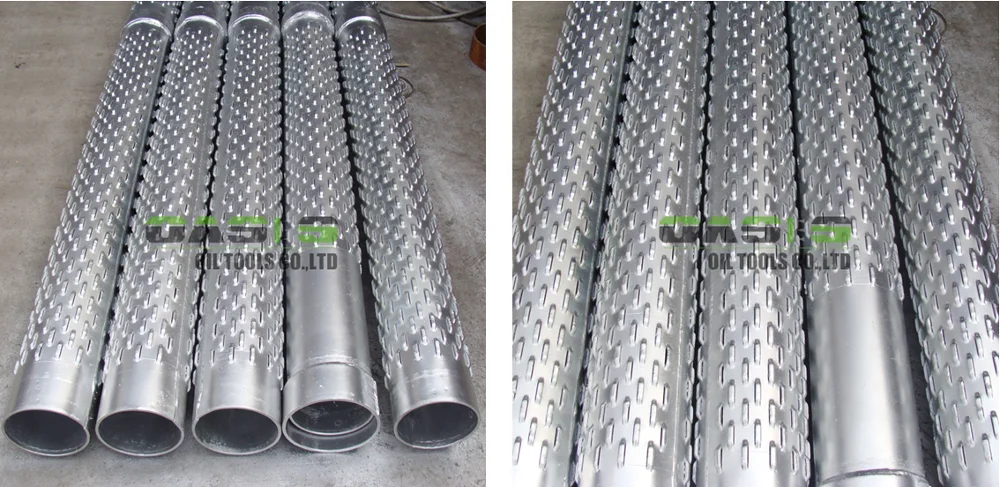 China manufacturer slotted carbon steel pipe bridge screen/bridge slotted well screen with high quality