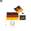 Custom printing 100%polyester Germany car flags