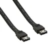 60CM/70CM/80CM Black eSATA to eSATA 7-Pin Shielded External Cable Cord