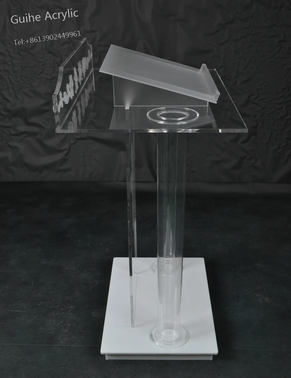 Series Acrylic Tabletop Podium,Easy Assembly Clear Tabletop Lecterns Buy Cheap