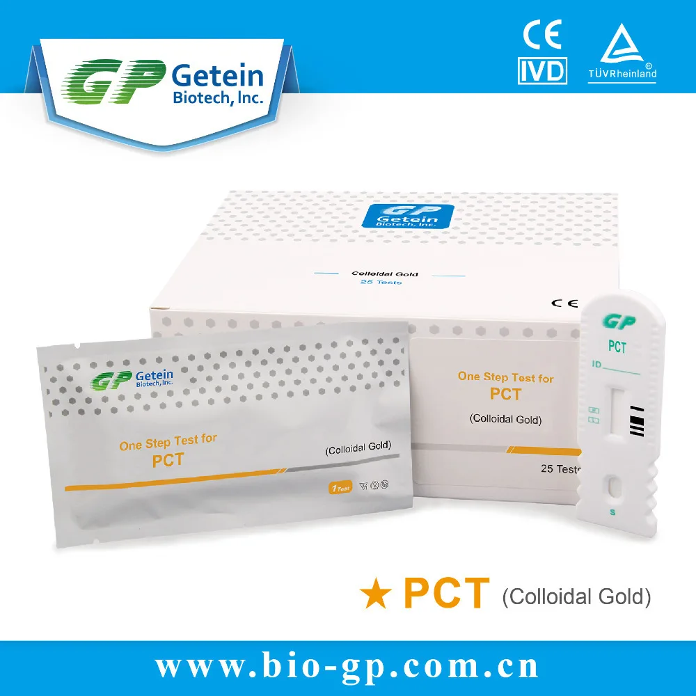 Pct(procalcitonin) Rapid Test With Reagent,Medical Diagnostic Tesk Kits